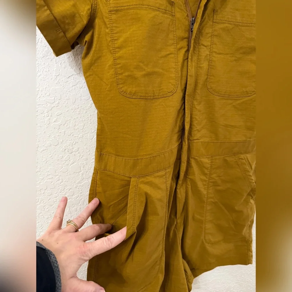 Title Nine Rosie Utility Short Sleeve Romper - S - Picture 4 of 15